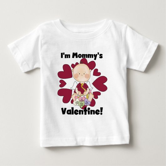 Jongen Cupid mama's Valentijn Tshirts (Voorkant)