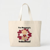 Jongen Cupid mama's Valentijn Tshirts Grote Tote Bag (Voorkant)
