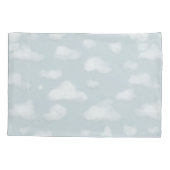 Jongen Cute en Modern Blue Airplane Kinder Kussensloop (Achterkant)