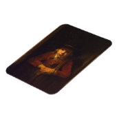 Jongen die door het Venster kijken, c.1647 Magneet (Linkerzijde)