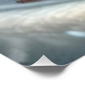 Jongen die een heuvel afsleept perfect poster (Hoek)