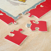  jongen die een kitten redt van race-Puppies Legpuzzel (Zijkant)