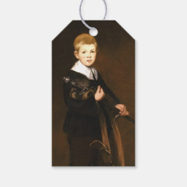 Jongen die een zwaard draagt (Edouard Manet) Cadeaulabel