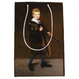 Jongen die een zwaard draagt (Edouard Manet) Medium Cadeauzakje