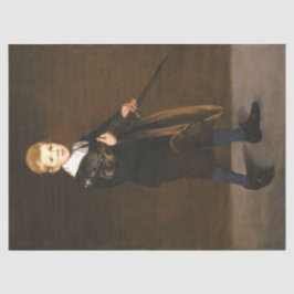 Jongen die een zwaard draagt (Edouard Manet) Tissuepapier