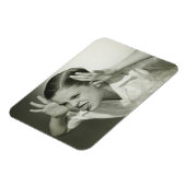 Jongen die gezicht maken magneet (Linkerzijde)