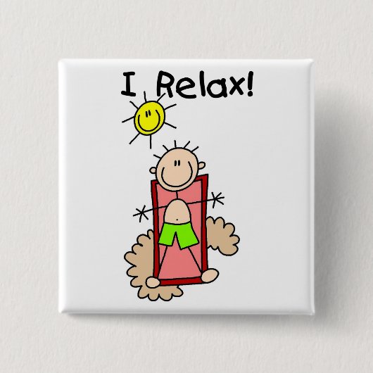 Jongen die ik ontsla Tshirts en cadeautjes Vierkante Button 5,1 Cm (Voorkant)