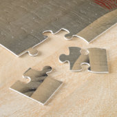 Jongen die Mount Fuji door Katsushika Hokusai beki Legpuzzel (Zijkant)