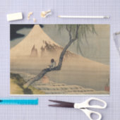 Jongen die Mount Fuji door Katsushika Hokusai beki Tissuepapier (Craft)