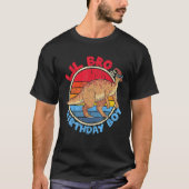 Jongen die op deze dag ik Lil Bro I Parasaurolophu T-shirt (Voorkant)