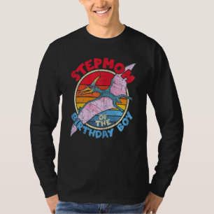 Jongen die op zaterdag ik stepmam I Pterodactylus T-shirt