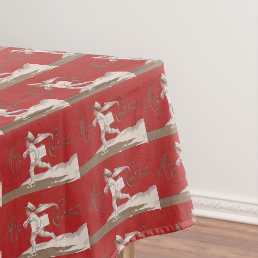 Jongen die Thunder_Cove kerstmis Skaten Tafelkleed (Voorbeeld)