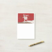 Jongen die  Thunder_Cove Skaten Post-it® Notes (Op bureau)