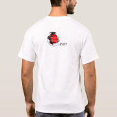 Jongen die wachten... t-shirt (Achterkant)