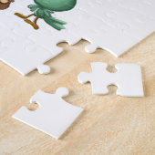 Jongen die zijn lunch deelt met kinder Bijbelpuzze Legpuzzel (Zijkant)