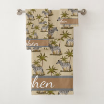 Jongen dierlijk afdrukken, zebra Afrikaanse dierli