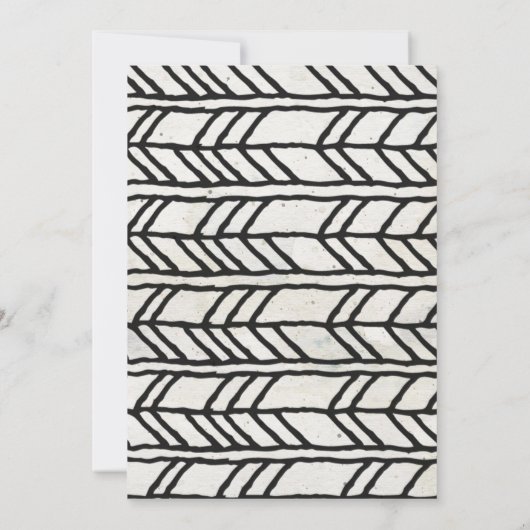 Jongen dinosaur-verjaardagsuitnodiging kaart (Achterkant)