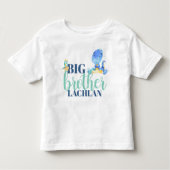 Jongen dinosaurus Big Brother Kinder Shirts (Voorkant)