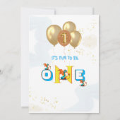 Jongen Dinosaurus Gepersonaliseerde Foto Eerste Ve Bedankkaart (Achterkant)