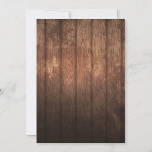 Jongen donut en reptielenfeest kaart (Achterkant)