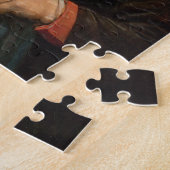 Jongen, Eel, Meisje en Kat van Judith Jans Leyster Legpuzzel (Zijkant)