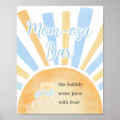 Jongen Een Kleine Ray van Zonneschijn Moeder Osa B Poster (Voorkant)