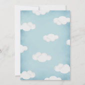 Jongen EenDerful Hete Luchtballon Eerste Verjaarda Kaart (Achterkant)