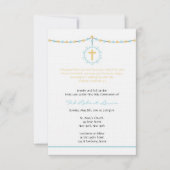 Jongen eerste communie kaart (Voorkant)