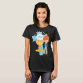 Jongen Eerste Communie Keepsake 2023 Cross Blue Ro T-shirt (Voorkant volledig)