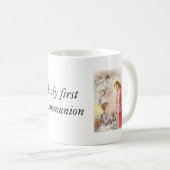 Jongen eerste communiqué-mok koffiemok (Voorkant rechts)