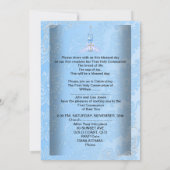 Jongen eerste Heilige Commune Blauwe Boys Kaart (Achterkant)