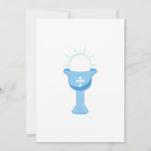 Jongen eerste Heilige Communie Kaart (Achterkant)