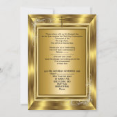 Jongen eerste Heilige Communistische Gouden Kruis Kaart (Achterkant)