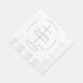 Jongen eerste Heilige Communistische Kruisblauwe n Servet (Hoek)