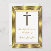 Jongen eerste Heilige Communistische Witte Kruis 3 Kaart (Voorkant)