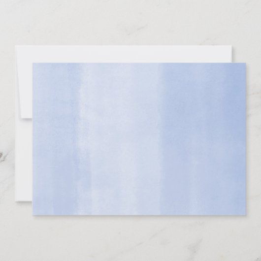 Jongen, eerste holy communy fotouitnodiging kaart (Achterkant)