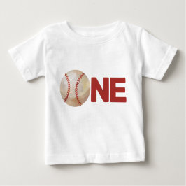 Jongen Eerste Verjaardag Baseball ONE