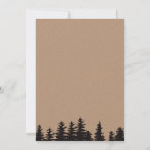 Jongen eerste verjaardag Lumberjack Red Flannel Pa Kaart (Achterkant)