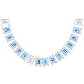 Jongen Eerste Verjaardag Plezier Een Dinosaurus 1e Vlaggetjes (Alle)