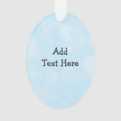 Jongen Elf Whimsical met een persoonlijk tintje Ornament (achterkant)