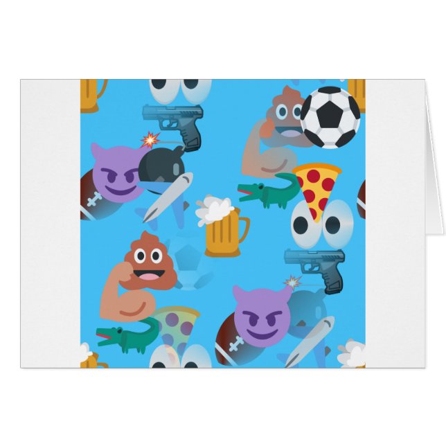 jongen emoji (Voorkant Horizontaal)