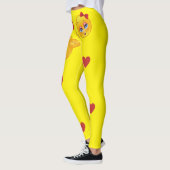 "Jongen Emoji zegt, 'Bel me niet' naar de Meisje E Leggings (Links)