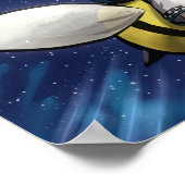 Jongen en bijen poster (Hoek)