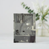 Jongen en de Bubble 1990 Briefkaart (Staand voorkant)