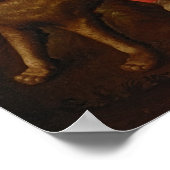 Jongen en Dog, "Bibius Vincit" Poster (Hoek)