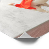 Jongen en Dog Superhelden Poster (Hoek)