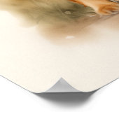 Jongen en golden retriever poster (Hoek)