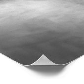 Jongen en Kip, Zwart-wit, Grappige Vintage Poster (Hoek)