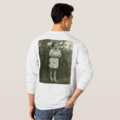 Jongen en meisje uit de jaren 40 t-shirt (Achterkant volledig)