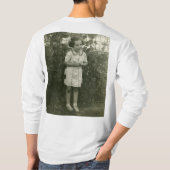 Jongen en meisje uit de jaren 40 t-shirt (Achterkant)